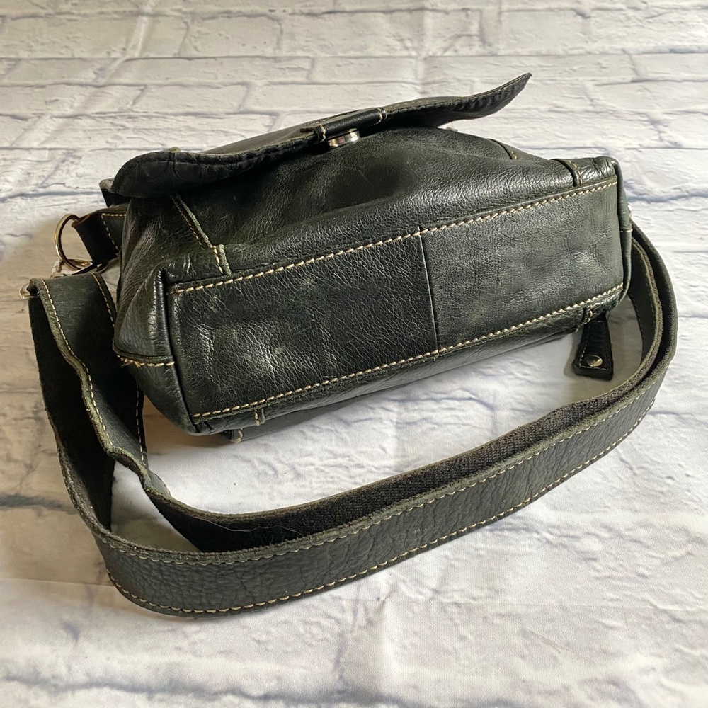 FOSSIL REAL LEATHER HANDBAG - Picture 8 of 9